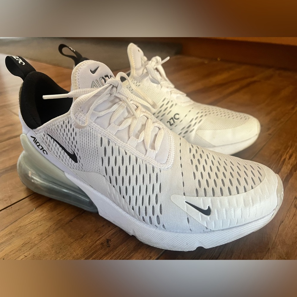 Nike white AirMax 270 10